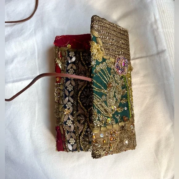 Embellished Patchwork Journal Note Book - Picture 2 of 10